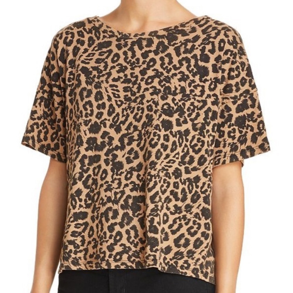 LNA cheetah print T-shirt!